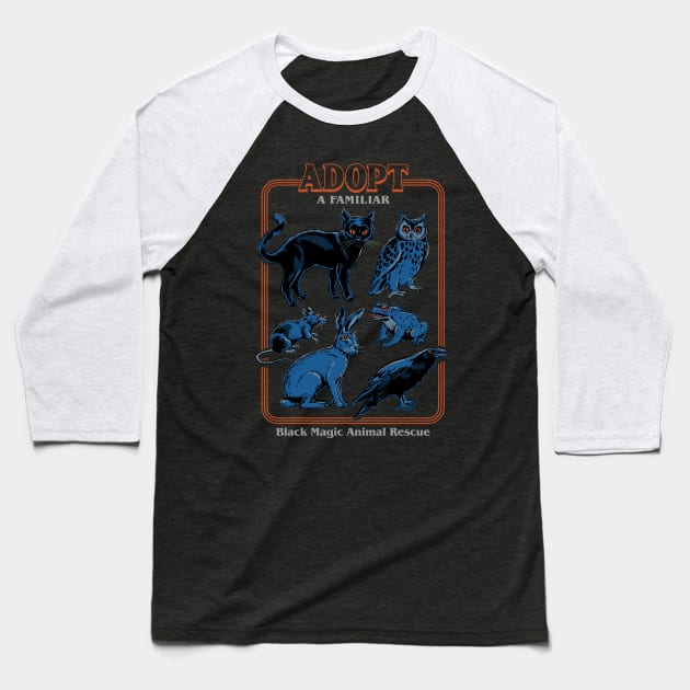 Adopt A Familiar Baseball T-Shirt by Steven Rhodes